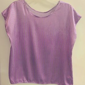 American Apparel Striped Top - Size XL